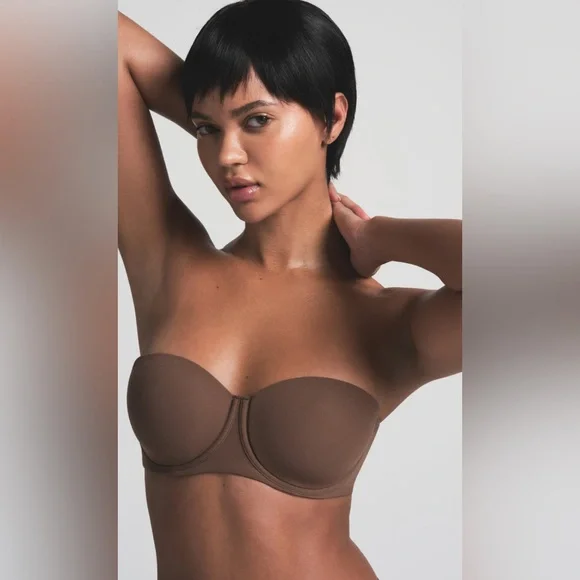 NWT Skims Fits Everybody Strapless Bra in Jasper Size 40DDDD 40G - Picture 2 of 4